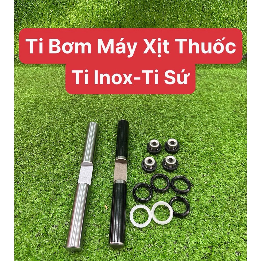 Ti Bơm Máy Xịt Thuốc Inox-Ti Sứ-Bộ Phốt Luppe Rời