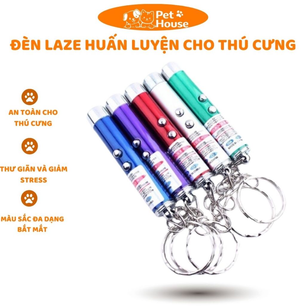 ĐÈN LAZE HUẤN LUYỆN THÚ CƯNG PETHOUSE.ĐỒ CHƠI CHO MÈO, HUẤN LUYỆN MÈO NHỎ