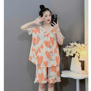Bộ đồ bầu và sau sinh chất lanh lụa nhẹ,mát