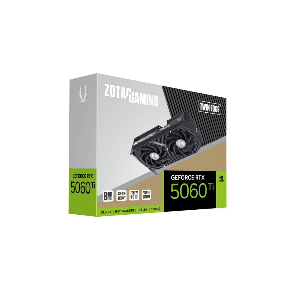 VGA ZOTAC GAMING GeForce RTX 5060 Ti 8GB Twin Edge GDDR7 128bit card màn hình gaming | BigBuy360 - bigbuy360.vn
