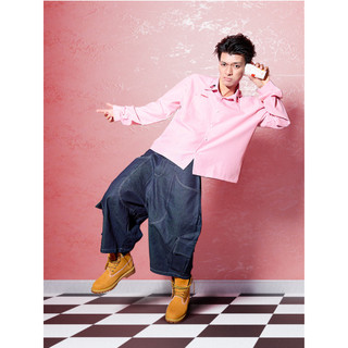 BREEZYY LONG NHONG BOXY SHIRT Áo sơ mi form boxy tay dài