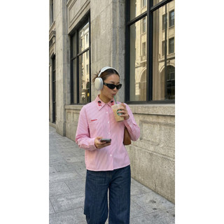 BREEZYY LONG NHONG BOXY SHIRT Áo sơ mi form boxy tay dài
