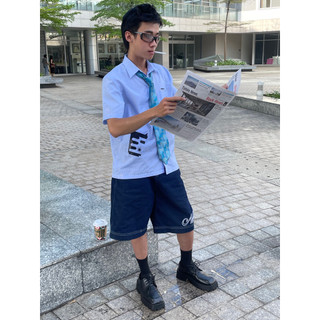 BREEZYY CAPHESANG BLUE ÁO SƠ MI