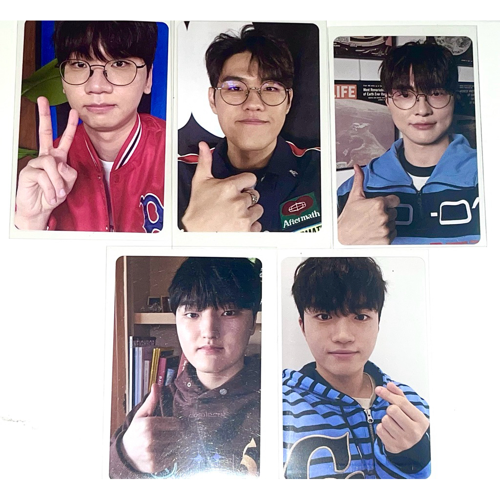 T1 Doran/Oner/Faker/Peyz/Keria Card Package Happy T1 2026 hàng chính hãng (New, Sẵn)