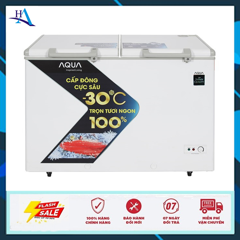 Tủ đông Aqua AQF-C5702S 365L 2 ngăn (Miễn phí giao tại HCM-ngoài tỉnh liên hệ shop)