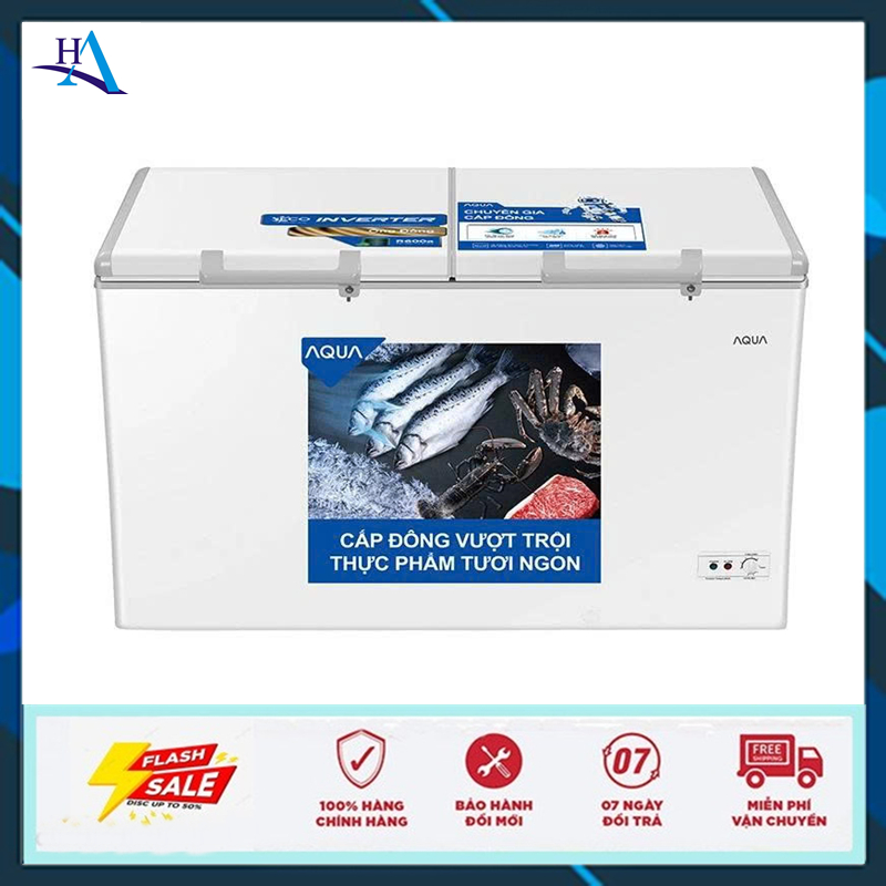 Tủ đông 1 ngăn AQUA Inverter 519 lít AQF-C6901E (Free Ship Nội Thành TP.HCM-Ngoài Tỉnh Liên Hệ Shop)