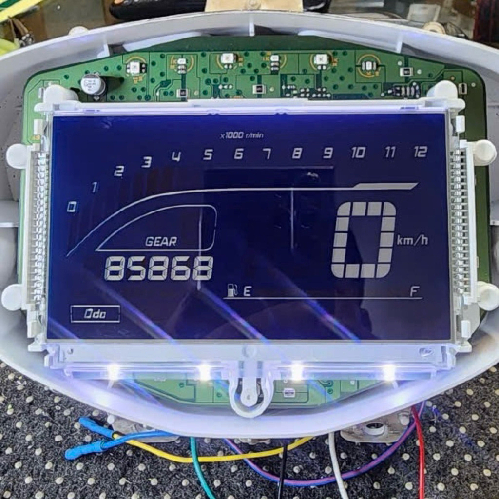Màn Hình Đồng Hồ Exciter 155 Có Hàn Chân – LCD Đồng Hồ Yamaha Exciter 155 Thay Thế