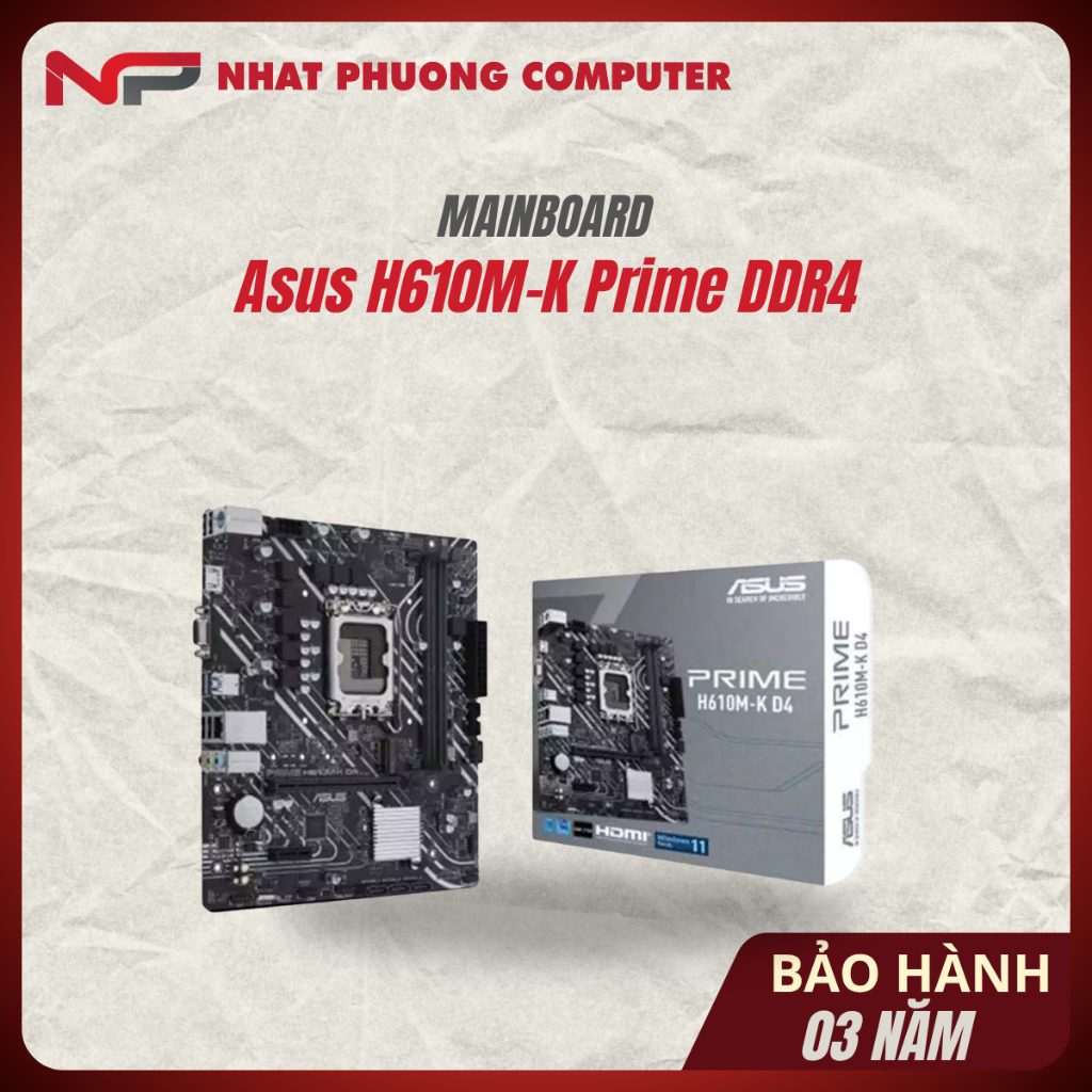 Mainboard Asus H610M-K Prime DDR4