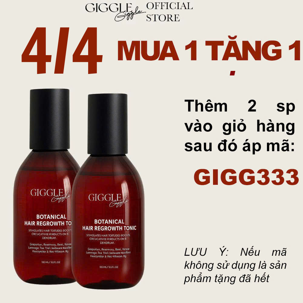 Nước Dưỡng Tinh dầu thảo mộc Giggle từ năm loại thảo dược giúp mọc tóc, nuôi dưỡng chân tóc 100ml | BigBuy360 - bigbuy360.vn