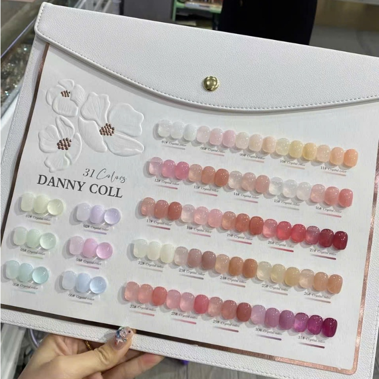 Set sơn gel Thạch Đục Danny Coll 31 màu N91