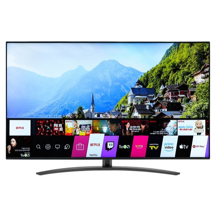 Chân tivi LG NanoCell LG 4K 55 inch 55SM8600PTA chính hãng, có vít lắp chân đi kèm