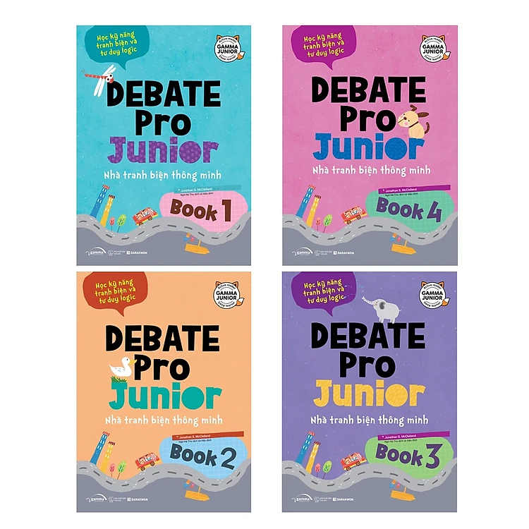 Sách Debate Pro Junior – Nhà Tranh Biện Thông Minh (Chọn tập)