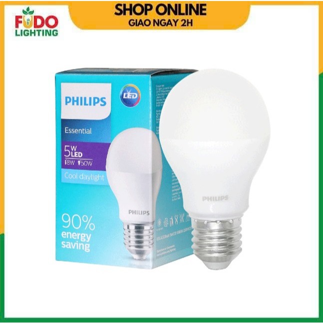 Bóng Led Bulb Philips 5W,7W, 9W,11W,13W ánh sáng trắng, vàng chính hãng
