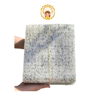 2kg Bánh tráng mè đen KHỔ A4 Đặc sản Phan Rang Ninh Thuận dẻo ngon nhúng cuốn không chất bảo quản xấp 2kg 100cai