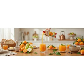 Nước Ép Hỗn Hợp Cam với Tép Cam Và Rau Quả (Lê, Bí Đao) Hương Vị Quýt Malee Signature 1L - Nhập Khẩu Thái Lan