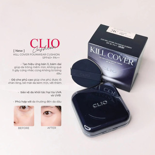 [HỎA TỐC] Cushion CLio Mesh Glow ESSENTIAL SPF50+ PA++++15g