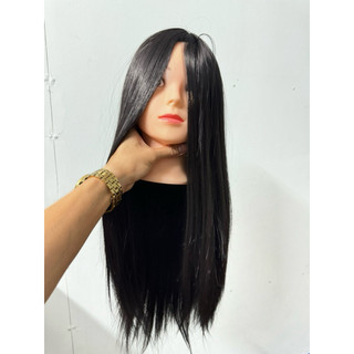 Đầu manocanh tóc nữ dài 70cm học cắt nhiệt nhẹ hàng cty loại 1