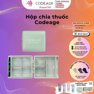 Hộp chia thuốc Codeage - Thiết Kế Tiện Lợi, Chia Ngăn Theo Ngày