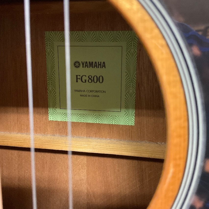 Đàn gitar Yamaha-FG-800  Nhật (90%) - Đồ trang trí