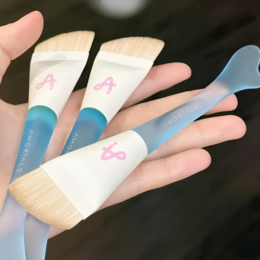 Cọ Dàn Nền AMORTALS Nàng Tiên Cá Đầu Phẳng Tán Kem Nền