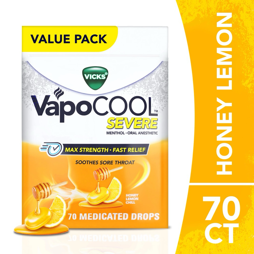 [🇺🇸 Mỹ, Date 2028] Kẹo vicks 70v/200v