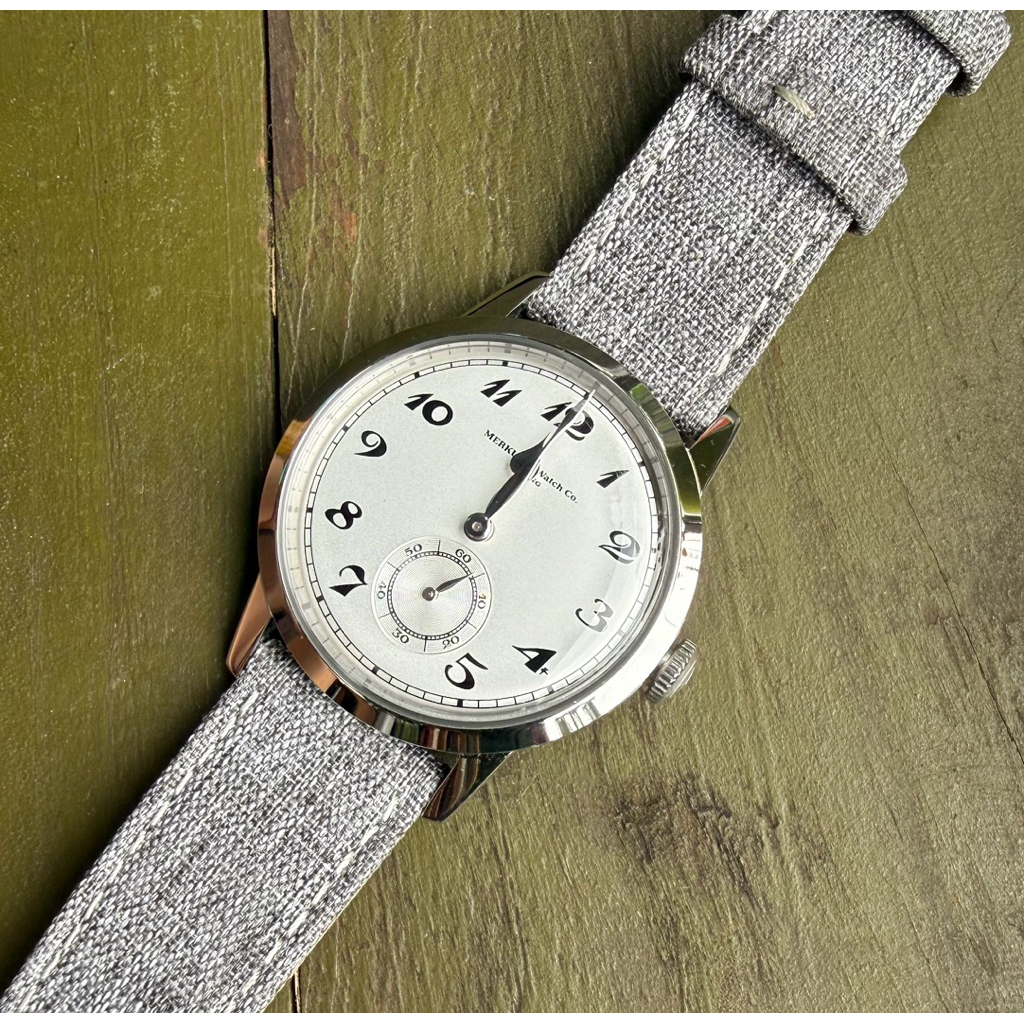Đồng hồ cơ nam Merkur M01D 38mm chống nước sang trọng