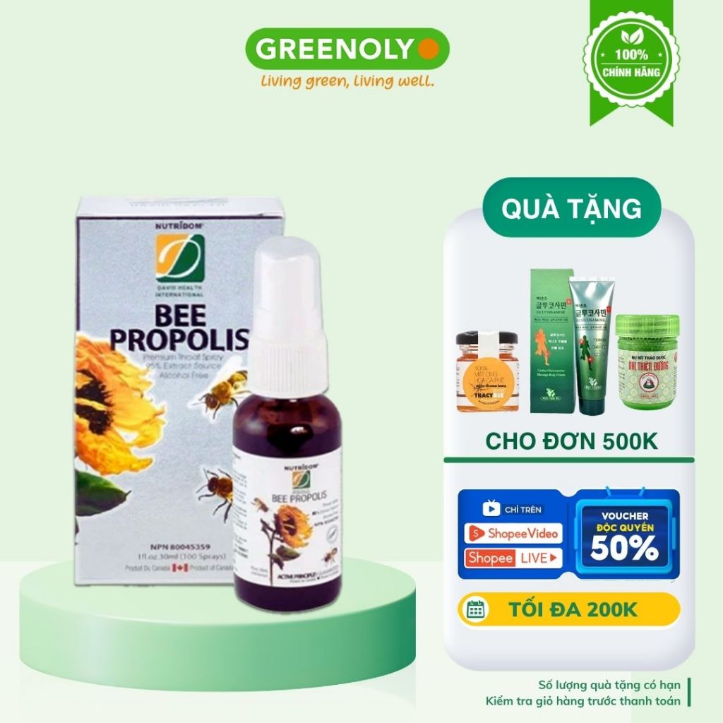 Keo Ong David Health Bee Propolis Greenoly Phân Phối Chính Hãng