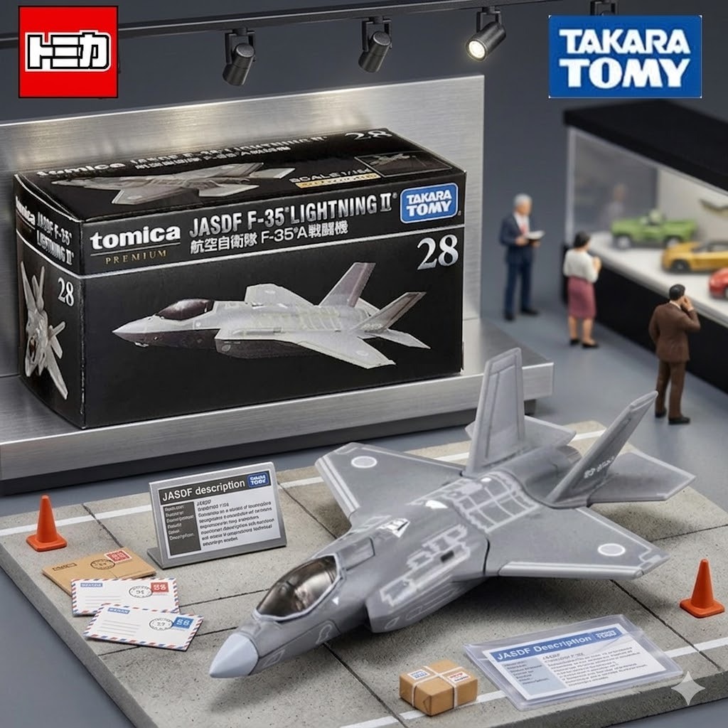 Mô Hình Máy Bay F-35 Lightning II Tomica Premium No.28 Diecast Tỷ Lệ 1:64