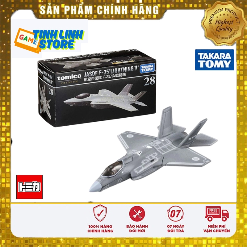 Mô hình máy bay Tomica Premium No.28 JASDF F-35A Lightning II - Hàng chính hãng Takara Tomy