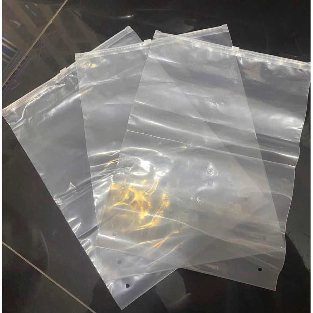 Túi Zip Khoá Kéo HD Mờ, PE TRONG( 1 kí )