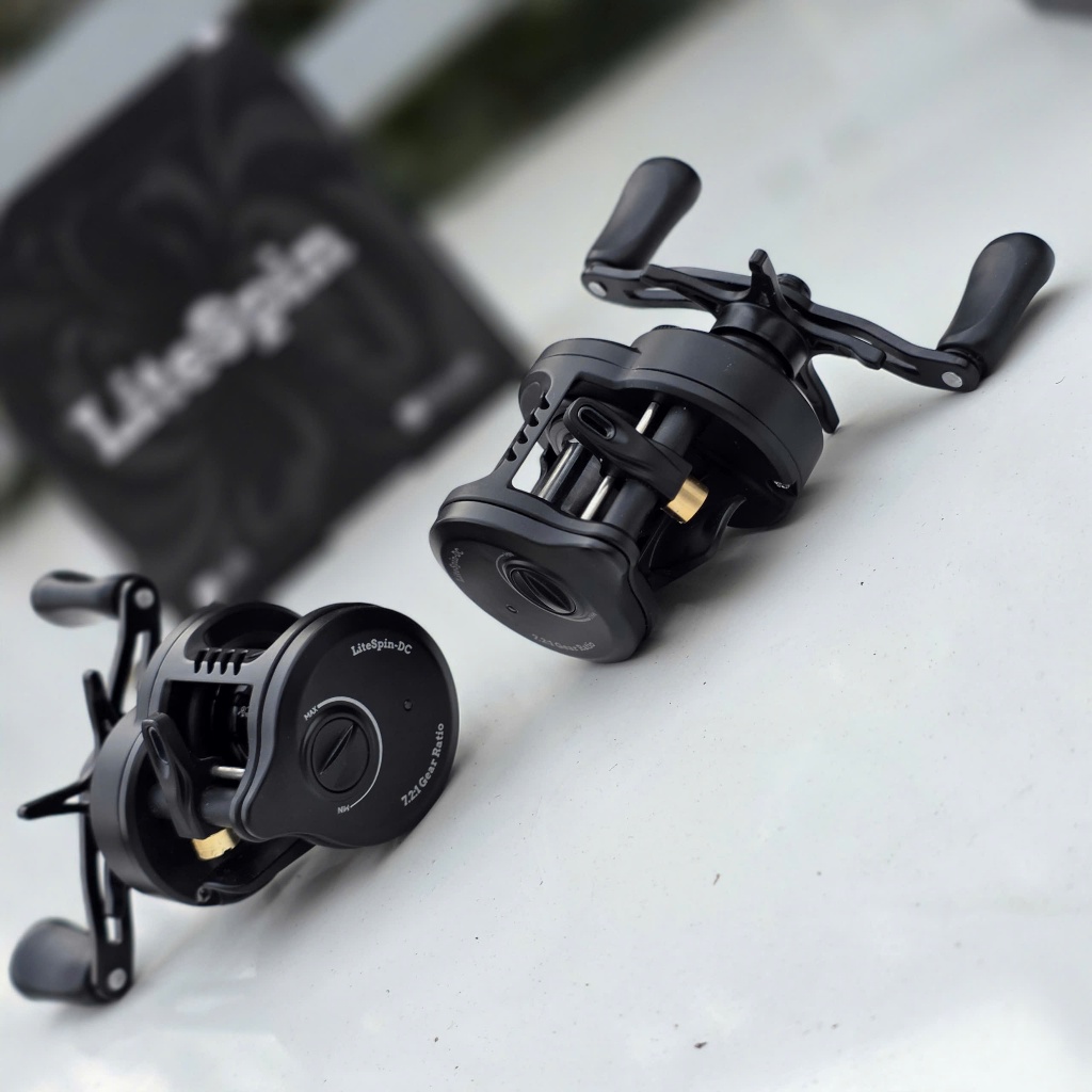 Máy Câu Kekili TEBEN Drum LiteSpin - DC Kiểu Dáng Giống Shimano