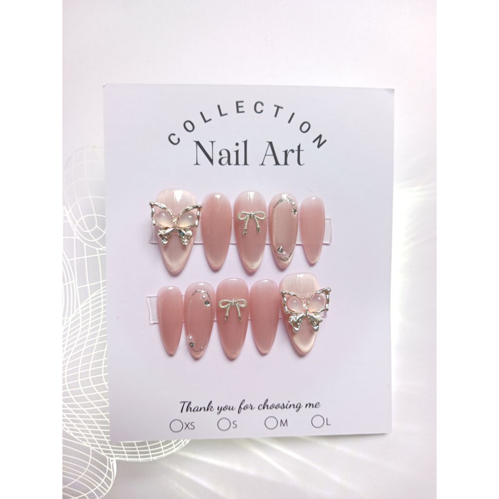 Móng tay giả - Móng tay thiết kế - Nail box mã AMT41