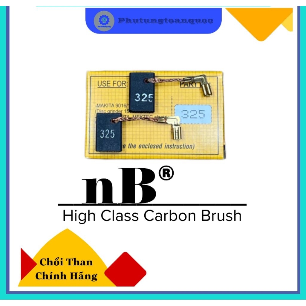 Chổi Than NB 325 Máy Mài Makita 9553 – 9553NB – 9556NB – HR2470