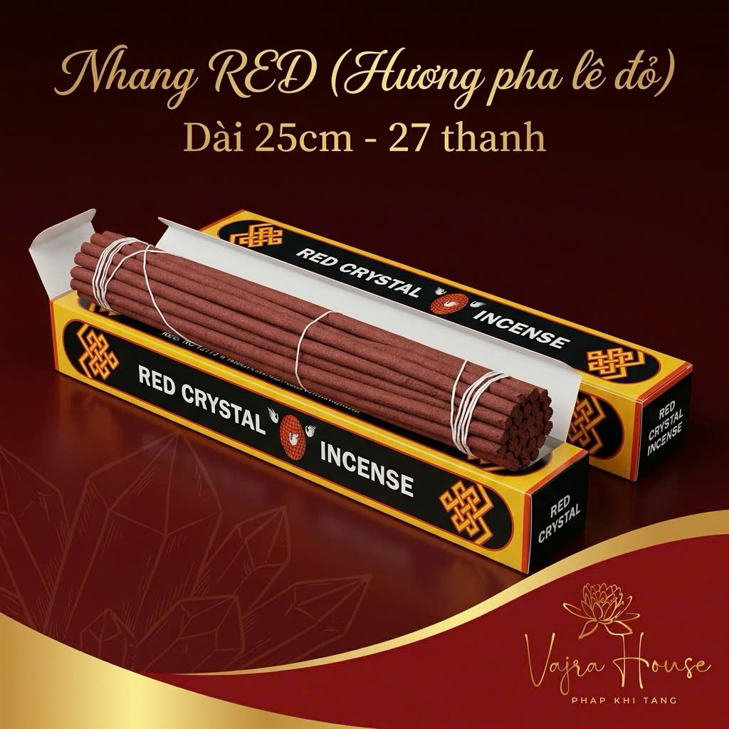 Nhang Red Crystal Incense