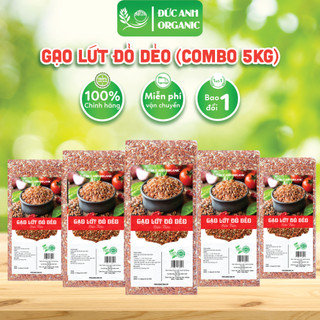 Gạo lứt Đỏ Dẻo Điện Biên Combo 5kg