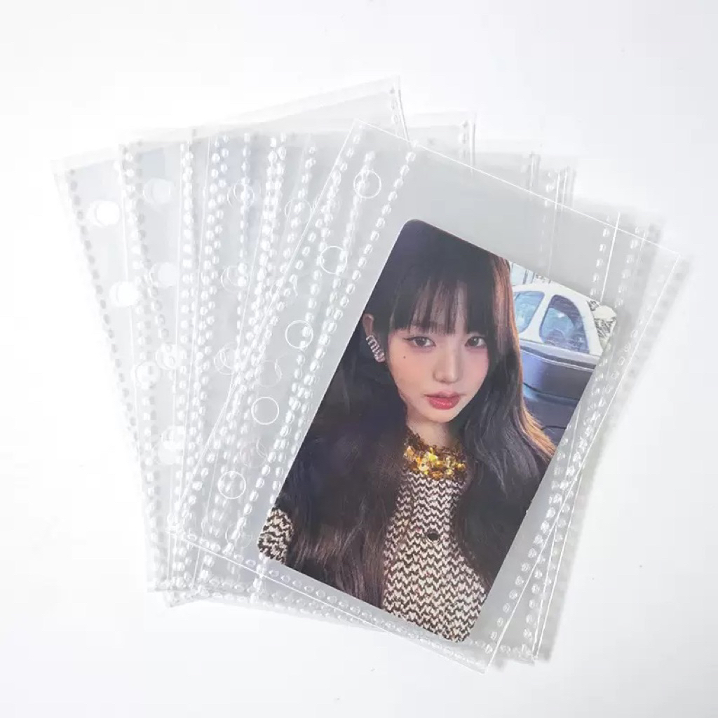 [CÓ SẴN] SHEET M5 PP TRONG DÀNH CHO BINDER M5 LƯU TRỮ ẢNH - Cáo nuôi rái cá