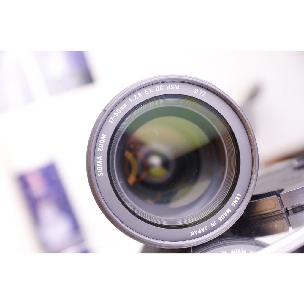 Lens Pentax Sigma 17-50mm f2.8 HSM EX DC (Hoạt động tốt- thấu kính trước sau có 1 2 điểm mốc nhỏ 98%) - Ống kính pentax