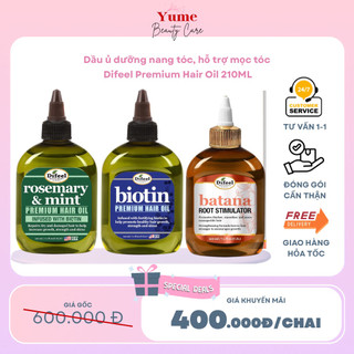 [YUME] Dầu Ủ Mọc Tóc Difeel Premium Hair Oil