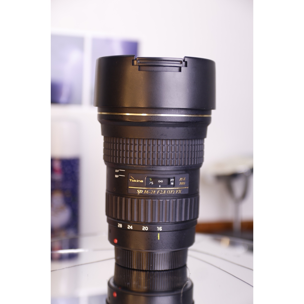 Lens Siêu rộng Canon Tokina AT-X 16-28 PRO FX 16-28mm F2.8 IF ASPHERICAL 99% đẹp như mới - Lens máy ảnh