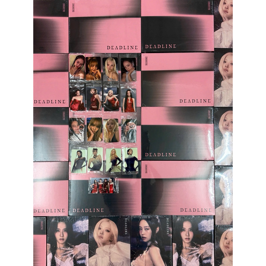 ALBUM BLACKPINK DEADLINE KPOP GOODS