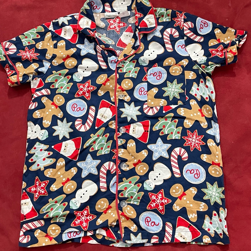 [Auth độ mới 85%] Áo pyjama hiệu Úc Peter Alexander cho bé size 12 32-48kg nữ size S dưới 1m55 48kg 
