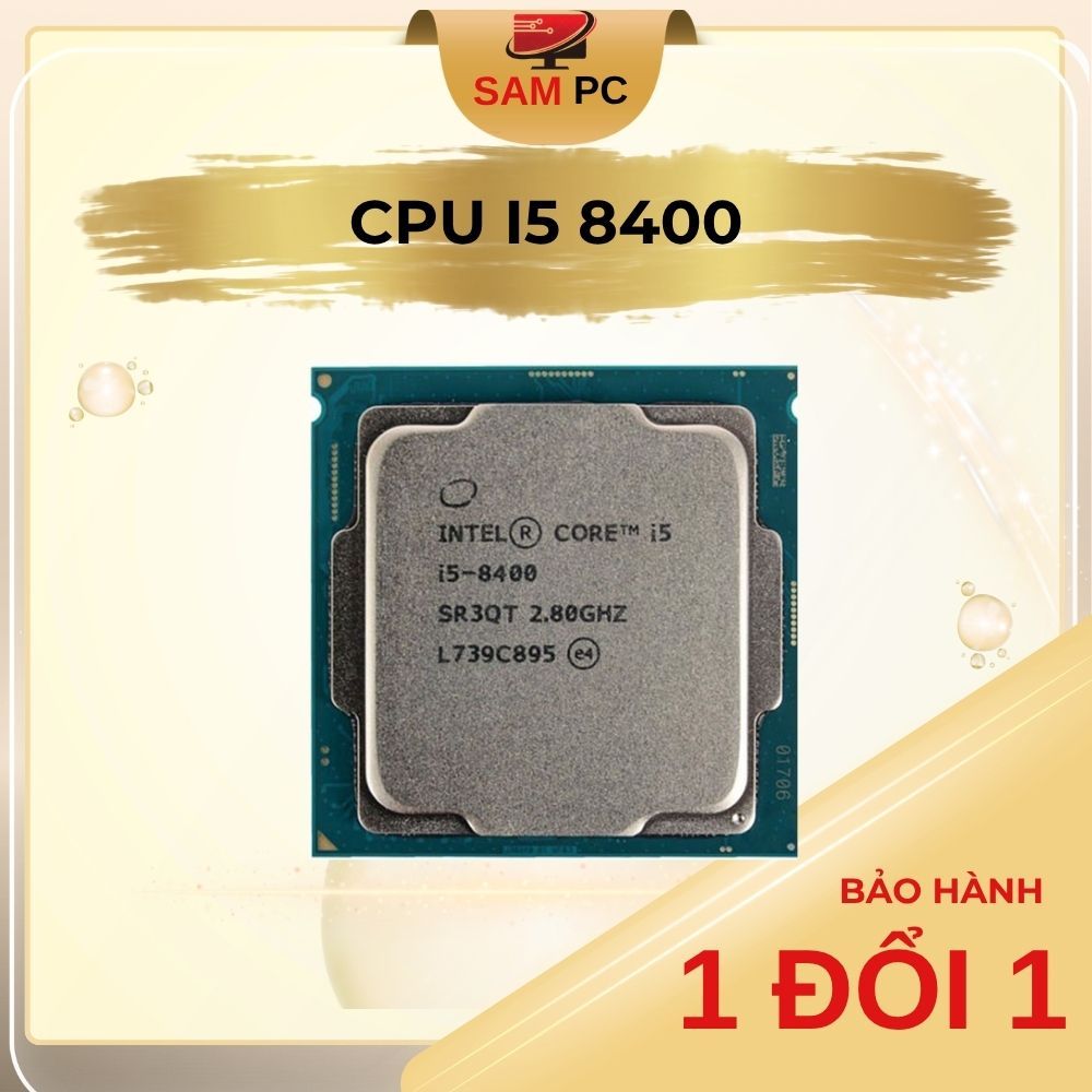 CPU core i5 8400, i5 8500, i5 8600, i5 8600k chạy trên main H310, B360, B365 socket 1151V2