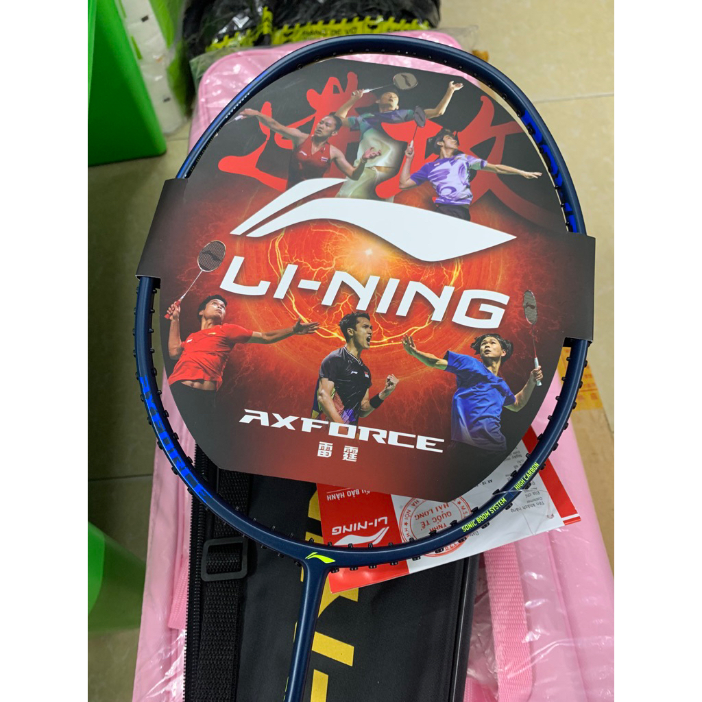 vợt cầu lông Linning Axforce 10 chính hãng, tặng bao đơn.