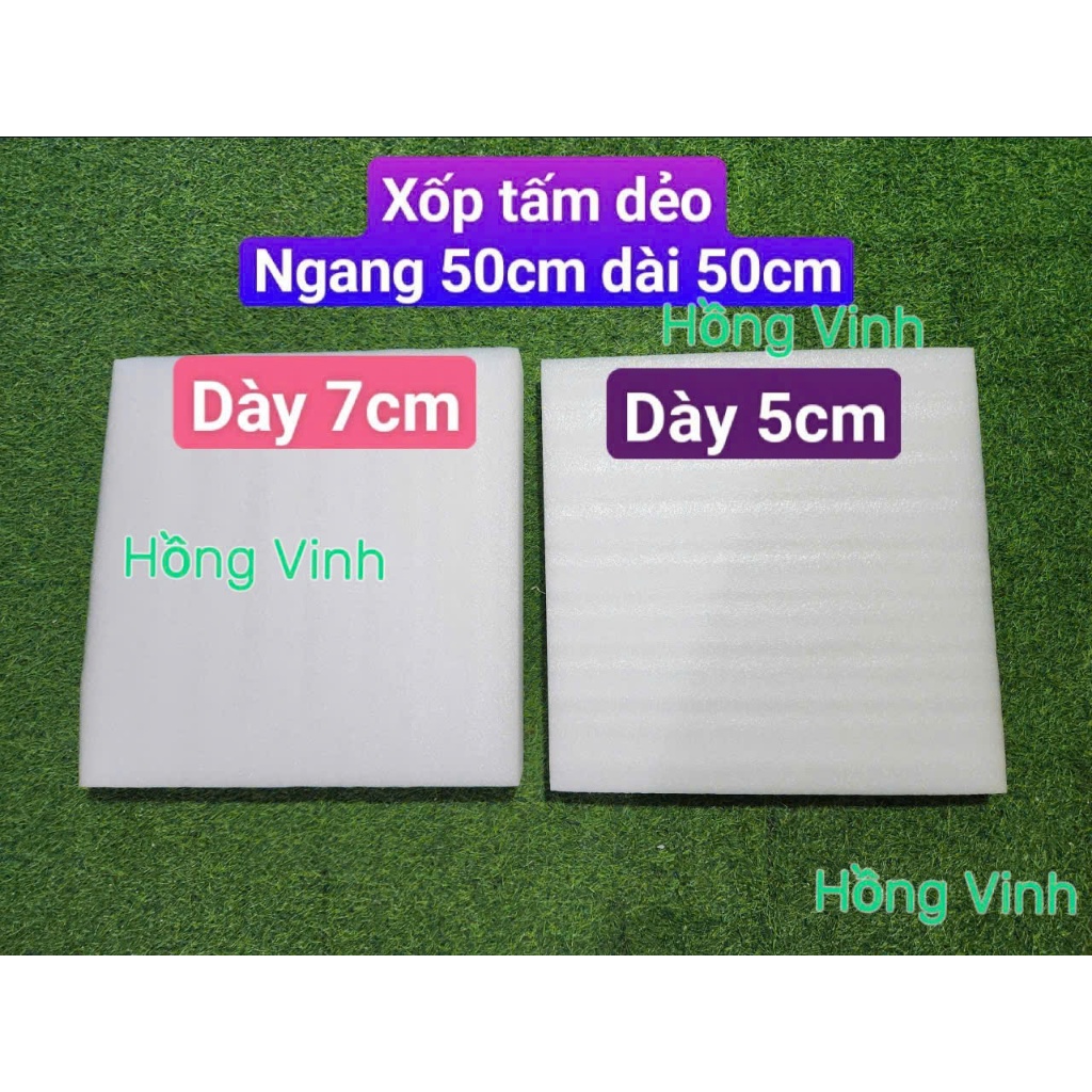 Xốp Tấm Mút Xốp Dẻo Dùng Cắm hoa Decor Hàng Không Tách Lớp