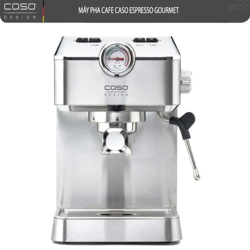 Máy Pha Cà Phê CASO, Máy Pha Cafe Gia Đình, Nhập EU, BH 12 Tháng, Shop Giadungnhapkhau