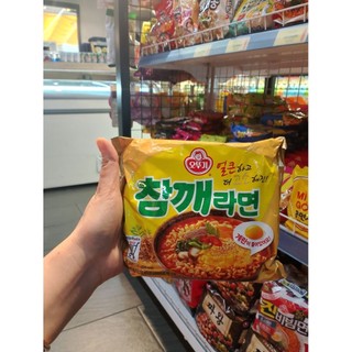 Mì mè trứng Hàn Quốc Ottogi dạng gói 115g