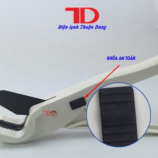 Dao cắt ống mềm Tuy ô lưỡi sắc bén có khóa chống bung chuyên dùng cắt ống nước ống nhựa tiện lợi
