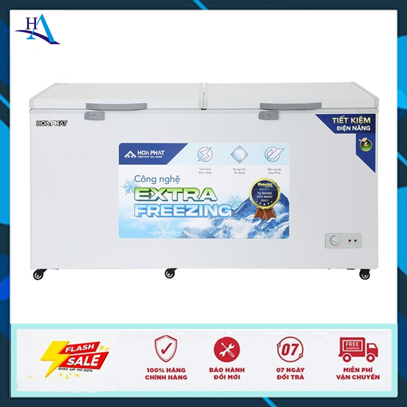 Tủ đông Hòa Phát 544 lít HPF AD6544 (Free Ship Nội Thành TP.HCM-Ngoài Tỉnh Liên Hệ Shop)