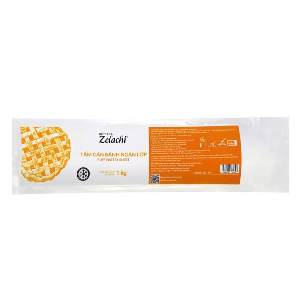 Tấm Cán Bánh Ngàn Lớp Zelachi(bán nguyên thùng 12kg)