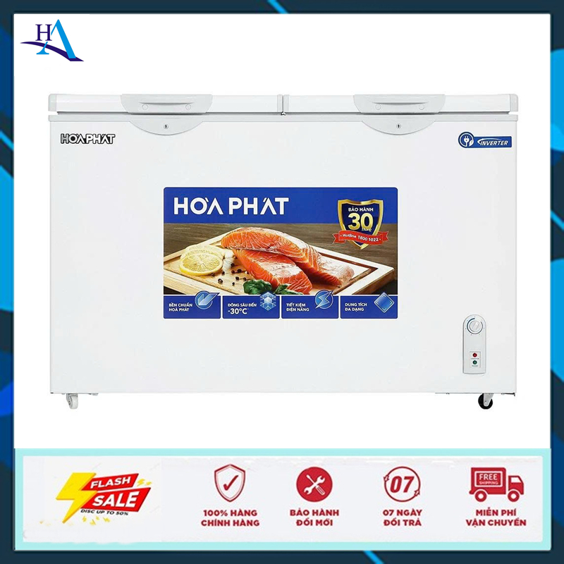 Tủ đông Hòa Phát Inverter 352 lít HPF AD8352 (Free Ship Nội Thành TP.HCM-Ngoài Tỉnh Liên Hệ Shop)